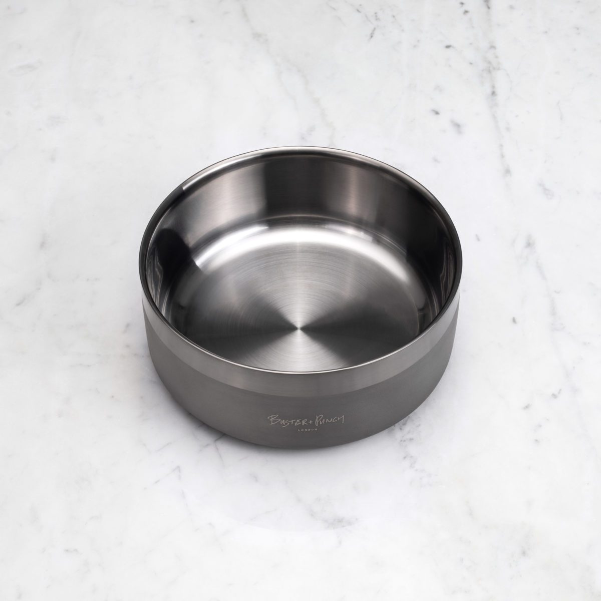 Миска для собак Buster and Punch Dog Bowl large gun metal