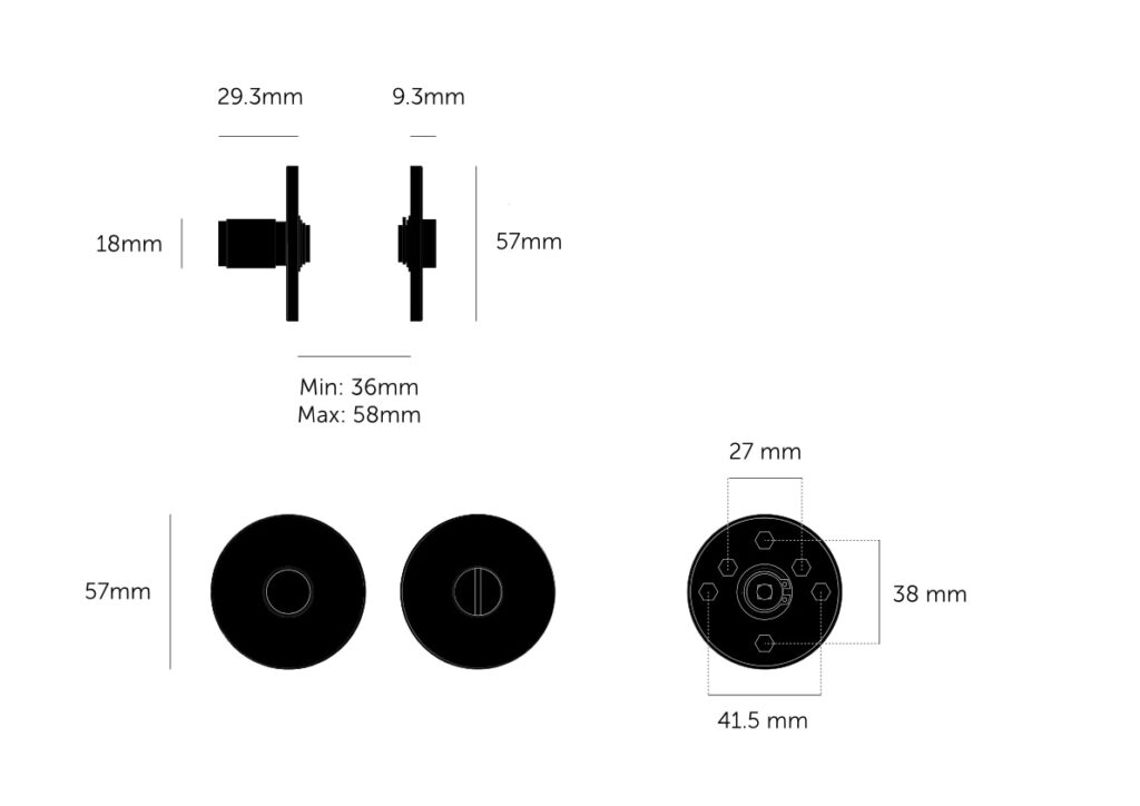 THUMBTURN LOCK LINEAR