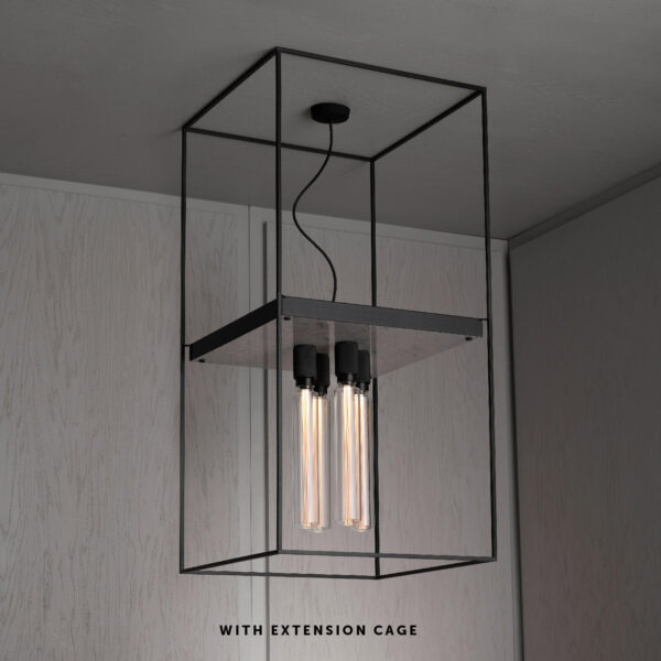 Светильник Buster and Punch CAGED CEILING 4.0 WHITE MARBLE 2