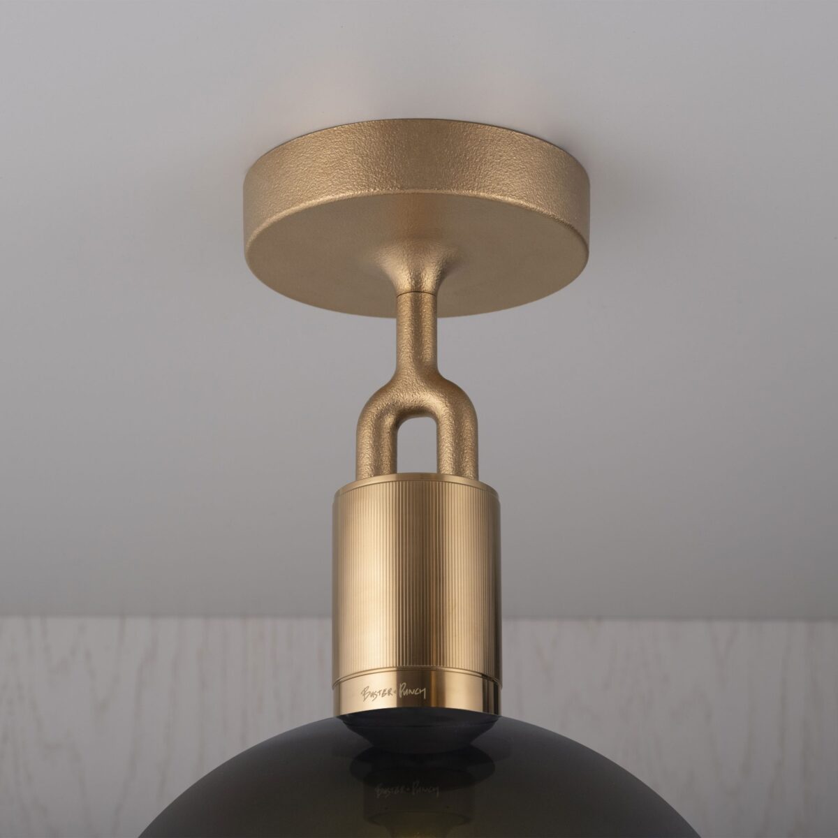 Светильник Buster and Punch FORKED CEILING SMOKED MEDIUM BRASS 2