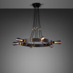 Светильник Buster and Punch HERO LIGHT GRAPHITE BRASS 2